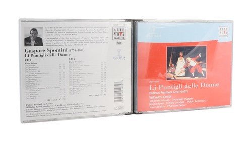 Gaspare Spontini / Various - Li Puntigli Delle Donne Box Set 2 CDs 1998 - Chorlton Analogue