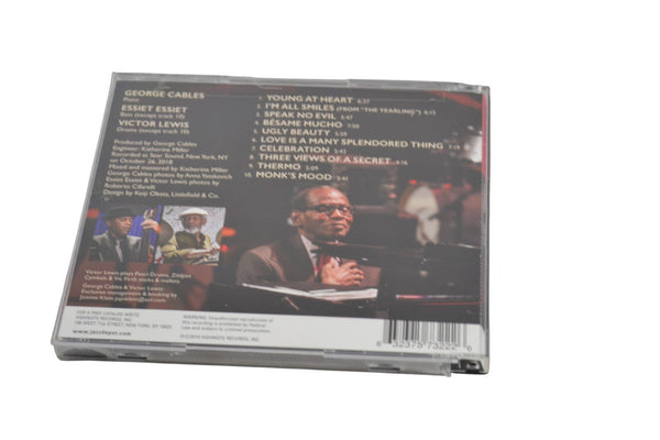 George Cables - I'm All Smiles CD 2019 Jazz Piano Trio Smoke Sessions - Chorlton Analogue