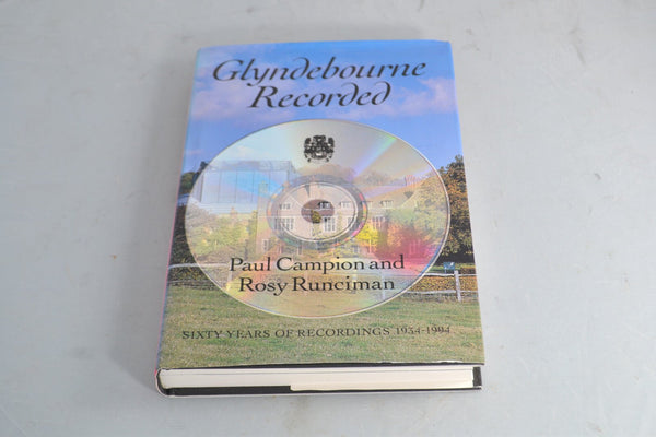 Glyndebourne Recorded,Paul Campion,Rosy Runciman,Richard Lyttelt VG - Chorlton Analogue