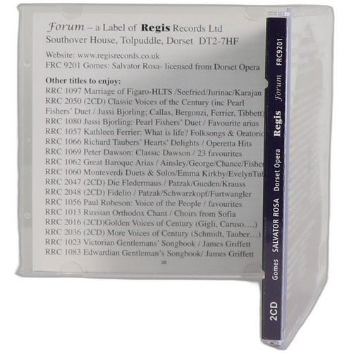 Gomes - Salvator Rosa - Box Set 2 CDs - Regis - 2000 - Chorlton Analogue