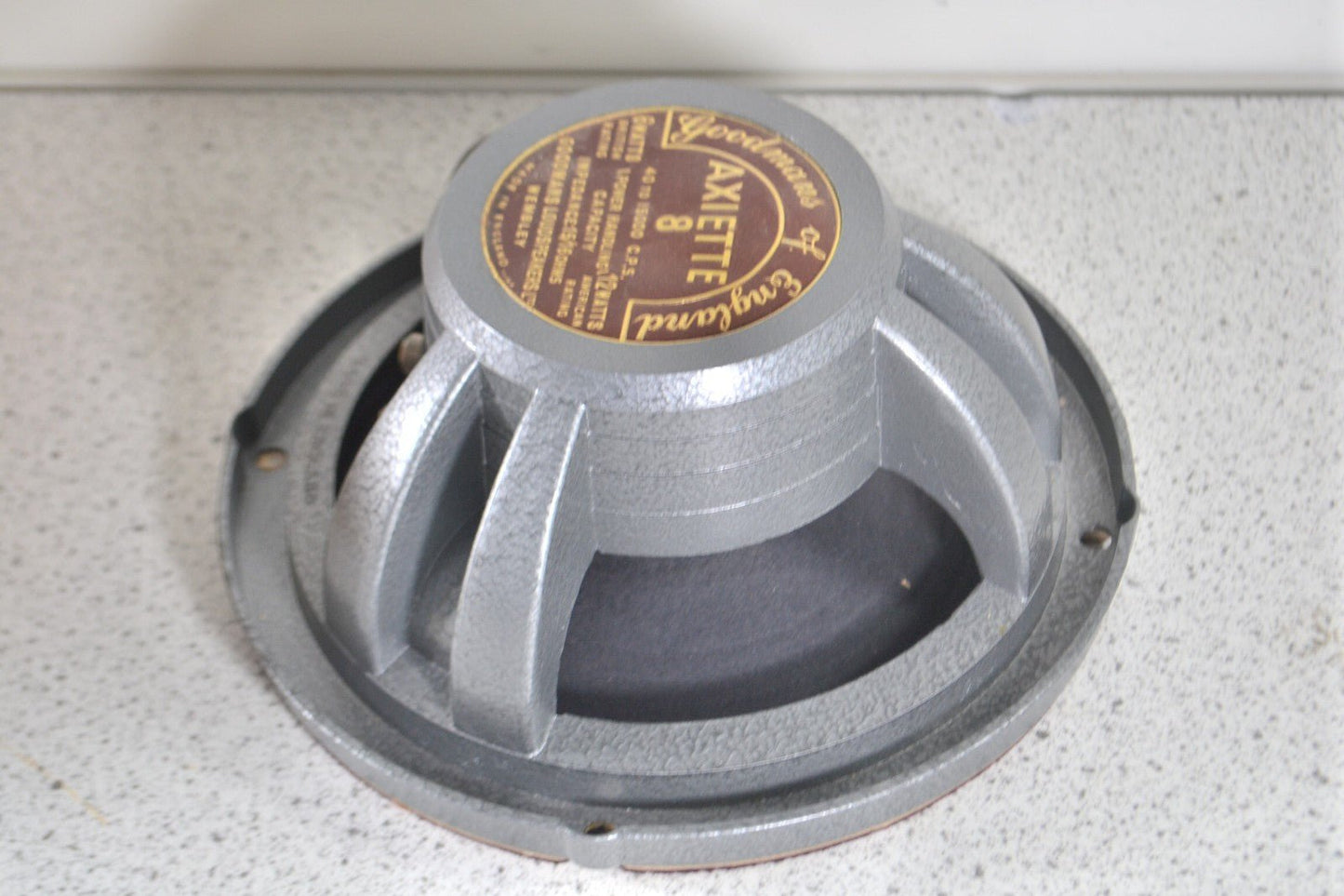 Goodmans Axiette 8 Vintage High Fidelity Loudspeaker 15 Ohms 6 Watts UK EX2 - Chorlton Analogue