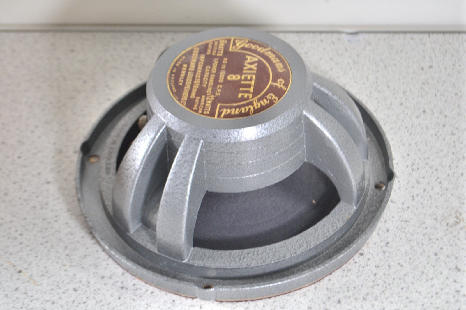 Goodmans Axiette 8 Vintage High Fidelity Loudspeaker 15 Ohms 6 Watts UK EX2 - Chorlton Analogue