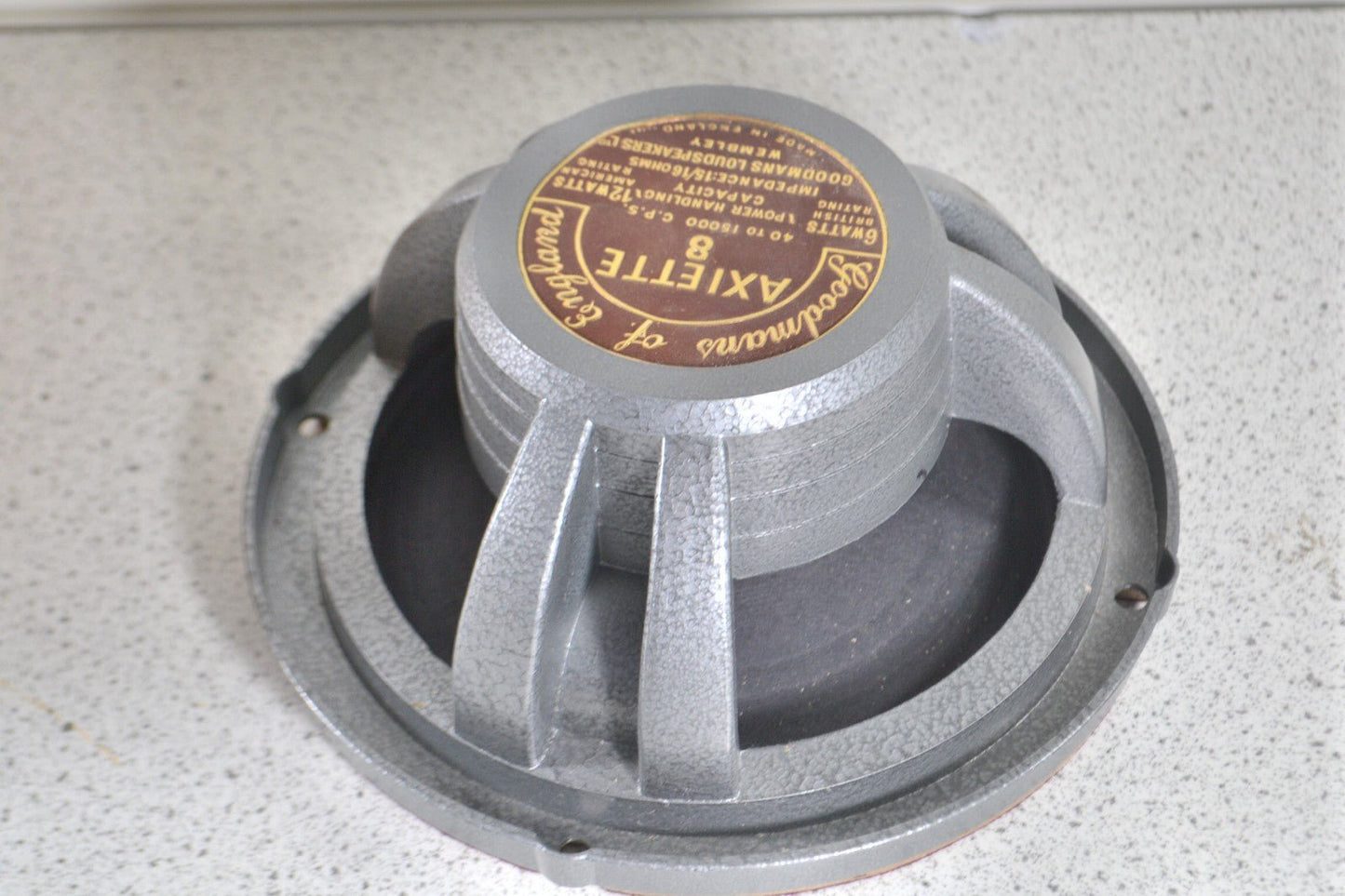 Goodmans Axiette 8 Vintage High Fidelity Loudspeaker 15 Ohms 6 Watts UK EX2 - Chorlton Analogue