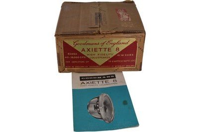 Goodmans Axiette 8 Vintage High Fidelity Loudspeaker 15 Ohms 6 Watts UK - Chorlton Analogue