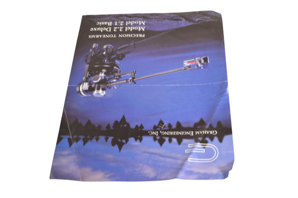 Graham Tonearm Flyer Brochure A4 Size - Chorlton Analogue