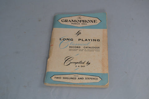 Gramophone Long Playing Record Catalogue March 1955 - Chorlton Analogue