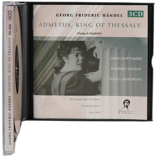 Händel - Admetus, King of Thessaly - Box Set 3 CDs - Ponto - 2004 - Chorlton Analogue