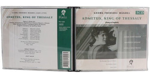 Händel - Admetus, King of Thessaly - Box Set 3 CDs - Ponto - 2004 - Chorlton Analogue