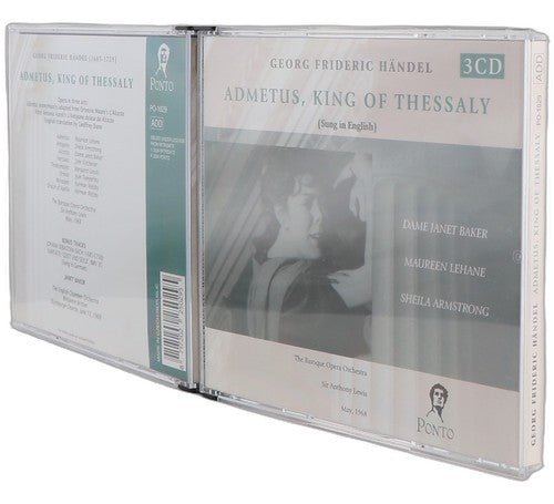 Händel - Admetus, King of Thessaly - Box Set 3 CDs - Ponto - 2004 - Chorlton Analogue