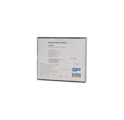 Händel - Imeneo - Box Set 2 CDs - cpo - 2003 - Chorlton Analogue