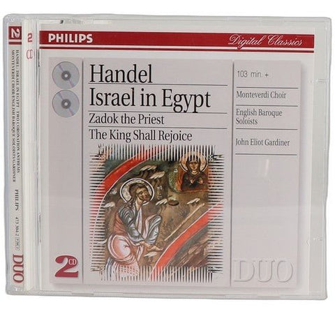 Händel - Israel In Egypt · Zadok the Priest - Box Set 2 CDs - Chorlton Analogue