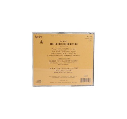 Händel - The Choice Of Hercules - CD - Hyperion - 2002 - Chorlton Analogue