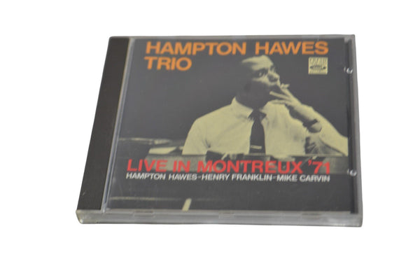 Hampton Hawes Trio - Live in Montreux '71 (CD Album, 1971 Jazz Piano Live) - Chorlton Analogue