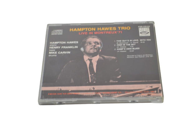 Hampton Hawes Trio - Live in Montreux '71 (CD Album, 1971 Jazz Piano Live) - Chorlton Analogue