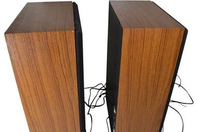 Hitachi SS 8280 Speaker System Vintage HiFi Audio Wooden Cabinets - Chorlton Analogue