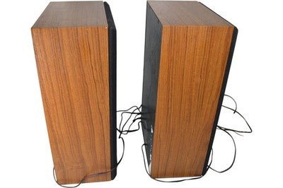 Hitachi SS 8280 Speaker System Vintage HiFi Audio Wooden Cabinets - Chorlton Analogue