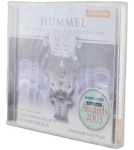 Hummel - Mass in D major / Mass in B flat major - CD - Chorlton Analogue