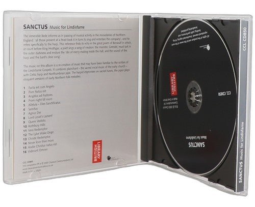 Hutchinson - Sanctus Music For Lindisfarne - CD - British Library - 2003 - Chorlton Analogue