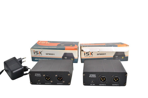 ISK SPM002 Phantom Power Unit x2 - Chorlton Analogue