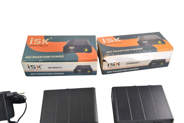 ISK SPM002 Phantom Power Unit x2 - Chorlton Analogue