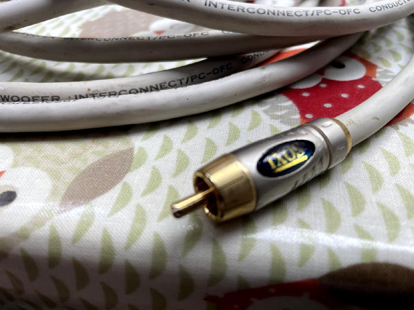 Ixos Subwoofer 5m Interconnect Cable XHK506 Overture Gamma Geometry - Chorlton Analogue