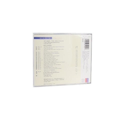 John Stainer / St. John's College Choir / George Guest (2) - The Crucifixion CD - Chorlton Analogue