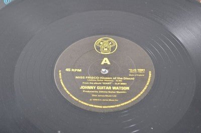 Johnny Guitar Watson 12 Inch Vinyl Record Miss Frisco Disco Queen Funk DJM - Chorlton Analogue