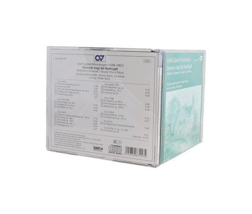 Josef Rheinberger - Dennoch Singt Die Nachtigall - CD - Carus - 2001 - Chorlton Analogue