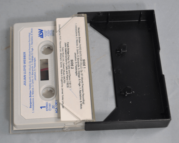 Julian Lloyd Webber Plays Britten, Ireland and Bridge Tape - Chorlton Analogue