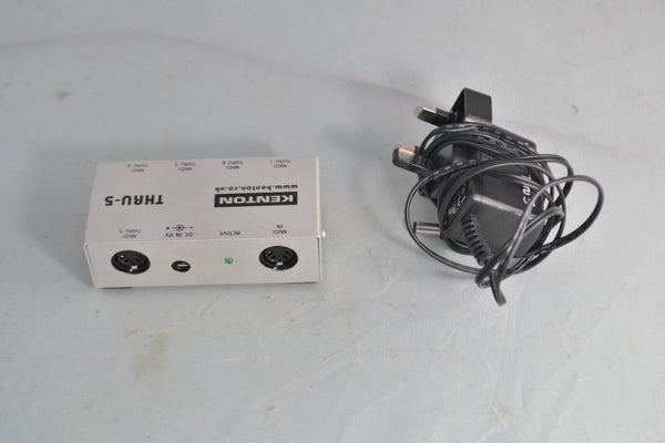 Kenton THRU - 5 1 In To 5 Thru Box for MIDI Devices - Chorlton Analogue