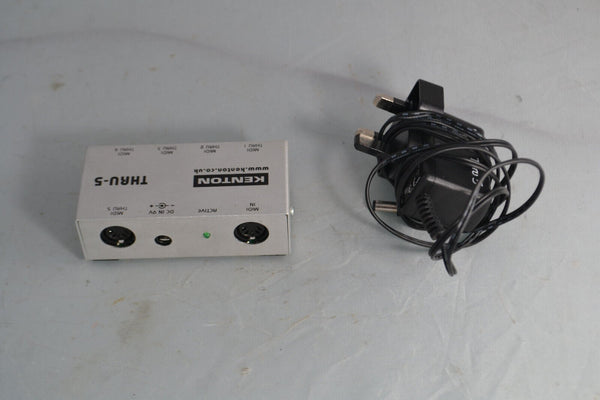 Kenton THRU - 5 1 In To 5 Thru Box for MIDI Devices - Chorlton Analogue