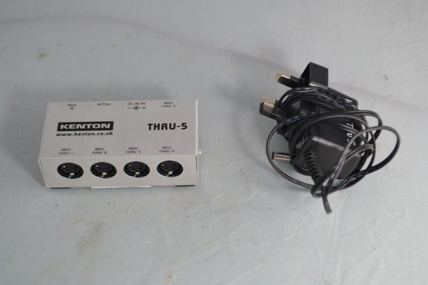 Kenton THRU - 5 1 In To 5 Thru Box for MIDI Devices - Chorlton Analogue
