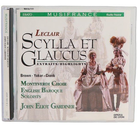 Leclair - Scylla Et Glaucus : Highlights (Extraits) - CD - Erato - 1995 - Chorlton Analogue