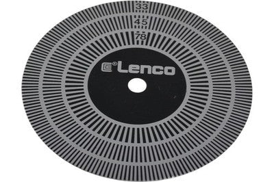 Lenco Metal Strobe Disc Calibration Tool for Turntable Speed Adjustment - Chorlton Analogue