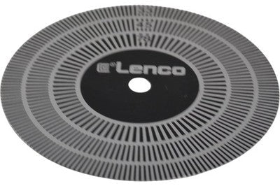 Lenco Metal Strobe Disc Calibration Tool for Turntable Speed Adjustment - Chorlton Analogue