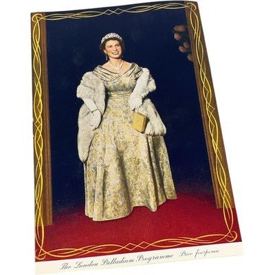 London Palladium Programme 1950s Theatre Collectible Bob Hope Show - Chorlton Analogue