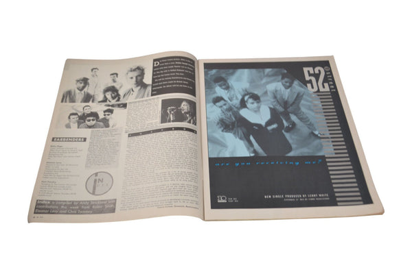 LOS LOBOS RECORD MIRROR MAGAZINE AUGUST 8 1987 - LOS LOBOS COVER + FEATURE INSID - Chorlton Analogue