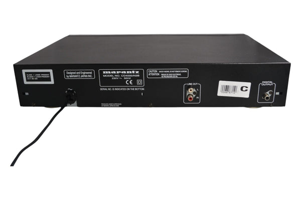 Marantz CD4000 CD Player N3B - Classic HiFi Audiophile CD Deck - Chorlton Analogue