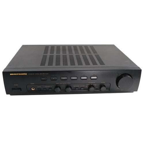 Marantz PM-57 Integrated Stereo Amplifier MM Phono Black Tested Working 50W - Chorlton Analogue