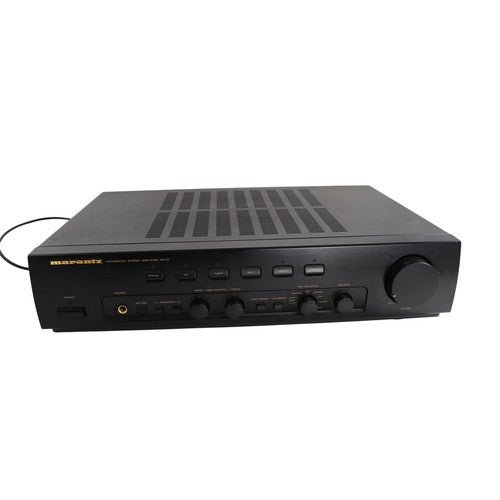 Marantz PM-57 Integrated Stereo Amplifier MM Phono Black Tested Working 50W - Chorlton Analogue
