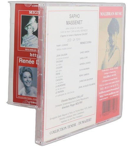 Massenet - Sapho - Box Set 2 CDs - Malibran Music - 1978 - Chorlton Analogue