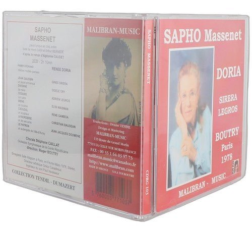 Massenet - Sapho - Box Set 2 CDs - Malibran Music - 1978 - Chorlton Analogue