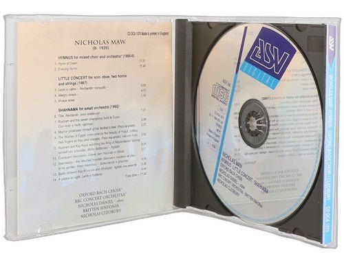 Maw - Hymnus / Little Concert / Shahnama - CD - ASV Digital - 1999 - Chorlton Analogue