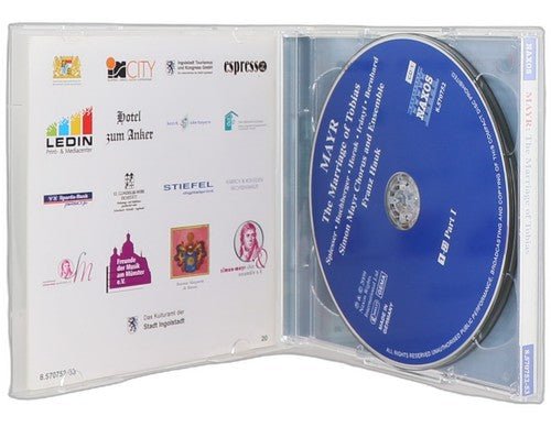 Mayr - The Marriage Of Tobias (Oratoria) - Box Set 2 CDs - Naxos - 2009 - Chorlton Analogue