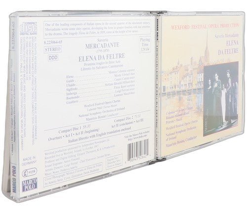Mercadante - Elena Da Feltre - Box Set 2 CDs - Marco Polo - 1998 - Chorlton Analogue