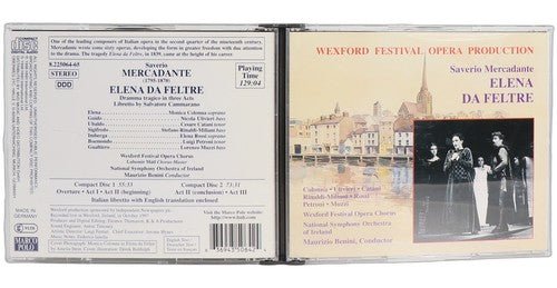 Mercadante - Elena Da Feltre - Box Set 2 CDs - Marco Polo - 1998 - Chorlton Analogue