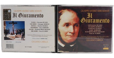 Mercadante - Il Giuramento - Box Set 2 CDs - Nuova Era - 1994 - Giuliano Carella - Chorlton Analogue