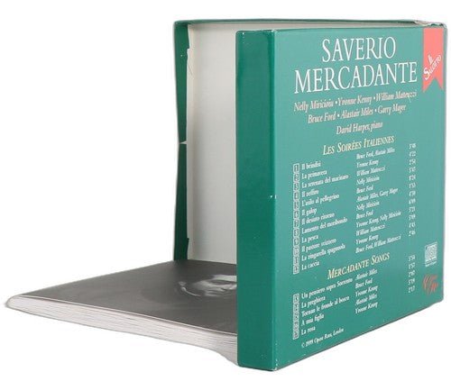 Mercadante - Il Salotto Vol. 1: Les Soirées Italiennes - CD - Opera Rara - 1999 - Chorlton Analogue