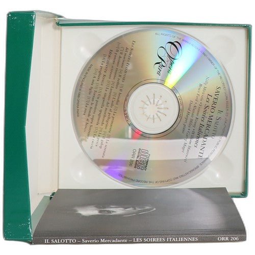 Mercadante - Il Salotto Vol. 1: Les Soirées Italiennes - CD - Opera Rara - 1999 - Chorlton Analogue