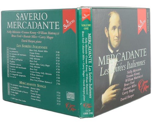Mercadante - Il Salotto Vol. 1: Les Soirées Italiennes - CD - Opera Rara - 1999 - Chorlton Analogue